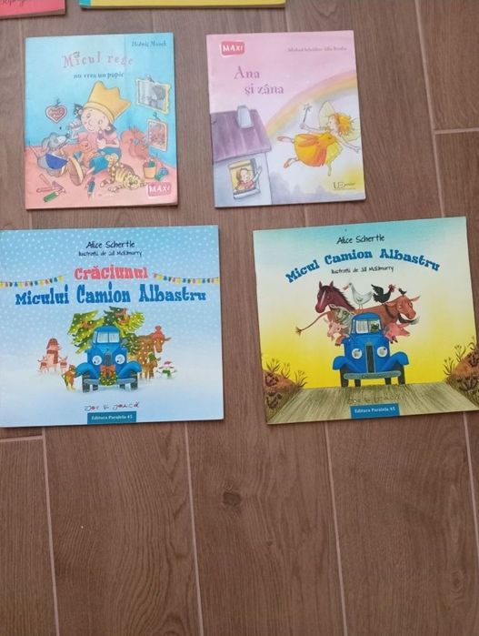 set carti copii stare impecabila pom pom micul camion lama ana zana