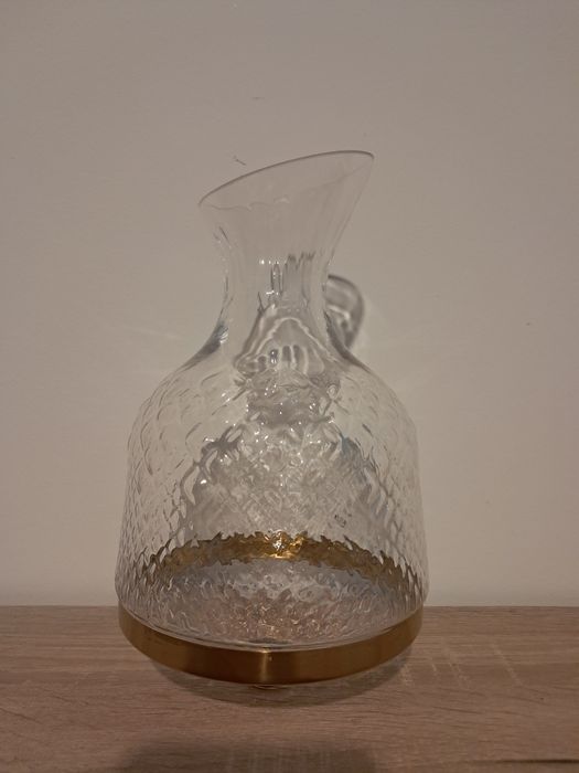 Въртящ се кристален декандер  ;кана ;за вино