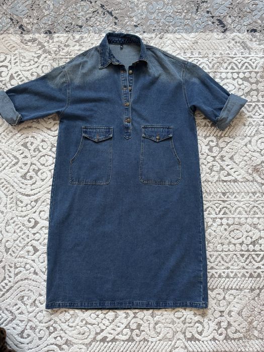 Джинсовое платье