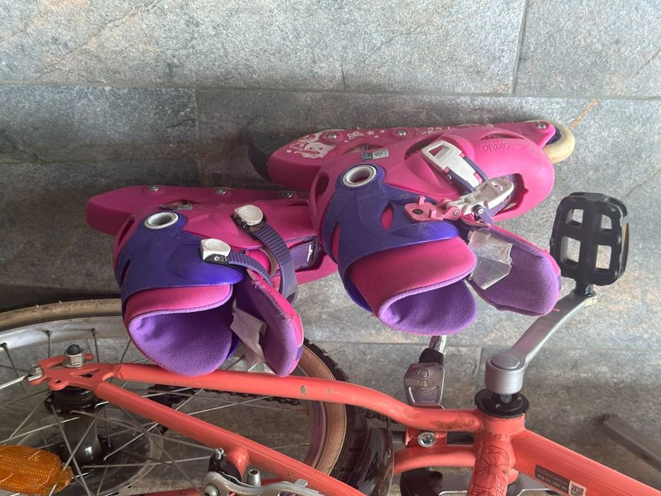 Patine Oxelo reglabile mărimea 29-32 în stare foarte bună
