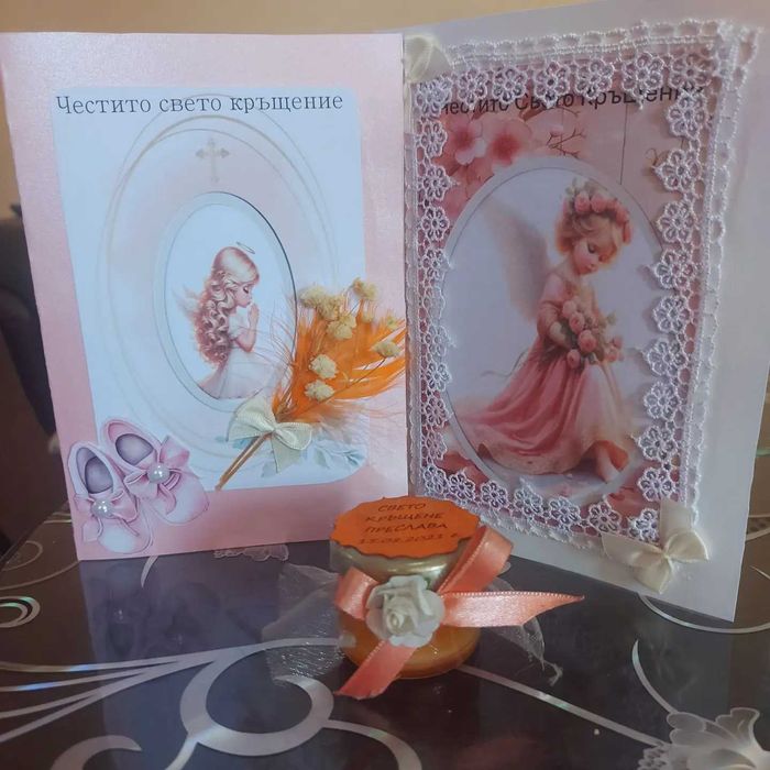 Букет от вечни рози и светещи пеперуди