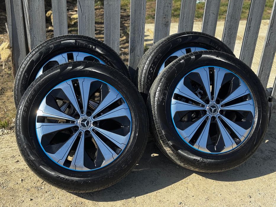 Jante Mercedes+anvelope vară 19” ca noi,în două lățimi - 255/50/19 + 235/55/19 pentru GLC / GLC Coupe / EQC / GLE + altele ce au aceleasi specificații