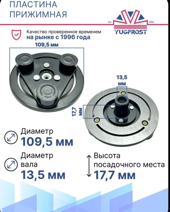 Прижимная пластина кондиционера