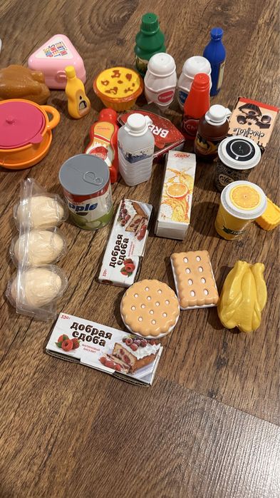 Касса и посуда детская