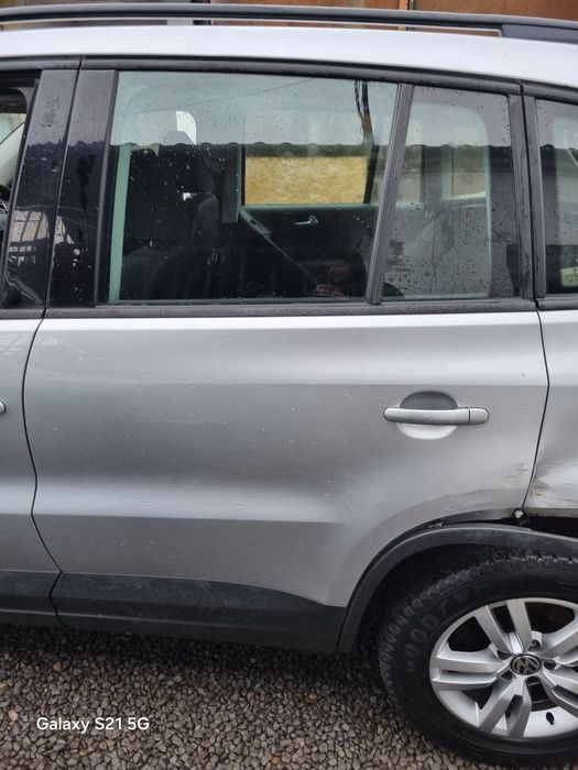 Usa Stanga Spate Volkswagen Tiguan 5N Facelift 2011 - 2015 SUV 4 Usi Argintiu (1399)