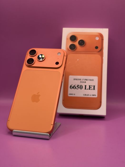 Iphone 17 Pro Max 512Gb 100% •Amanet Matei Crangasi•25852