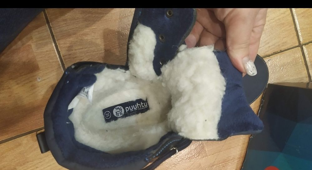 Новые зимние ботинки