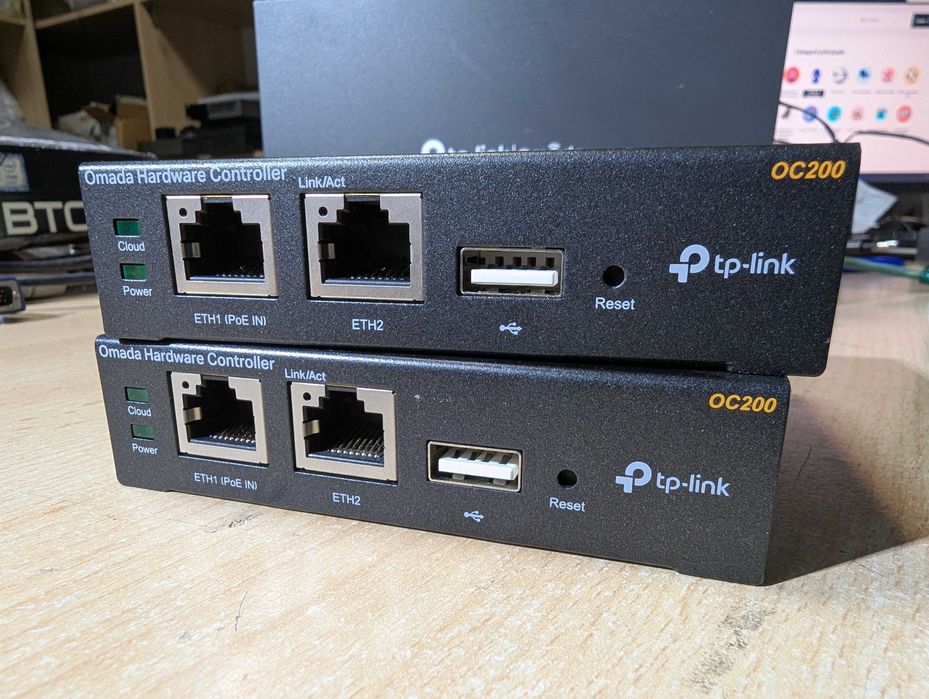 Omada OC200 Controler Hardware Dual-Core Cortex-A53, 1 GHz 1GB DDR3