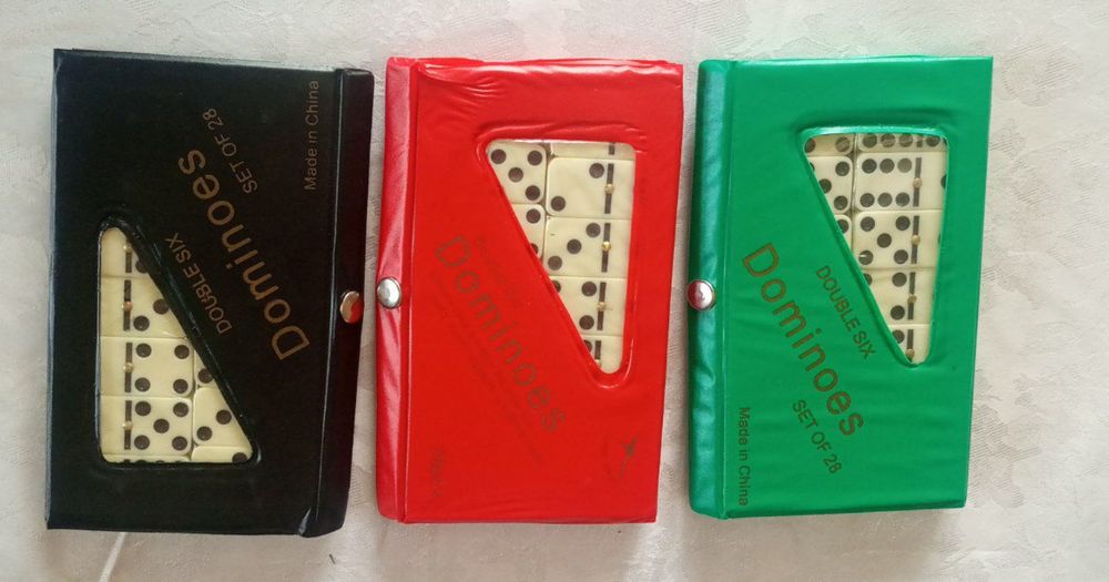 DOMINO DAMINO ДАМИНО Игра домино фигурки домино 28 штук с д