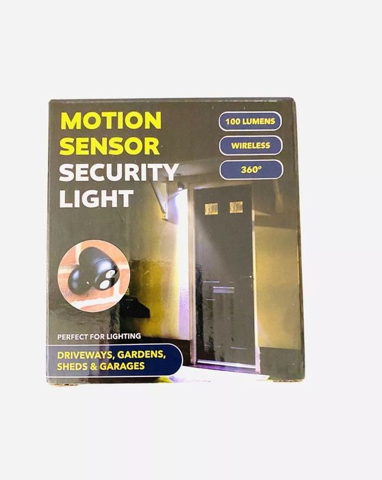 Безжична Охранителна Лампа със Сензор за Движение 360 Wireless