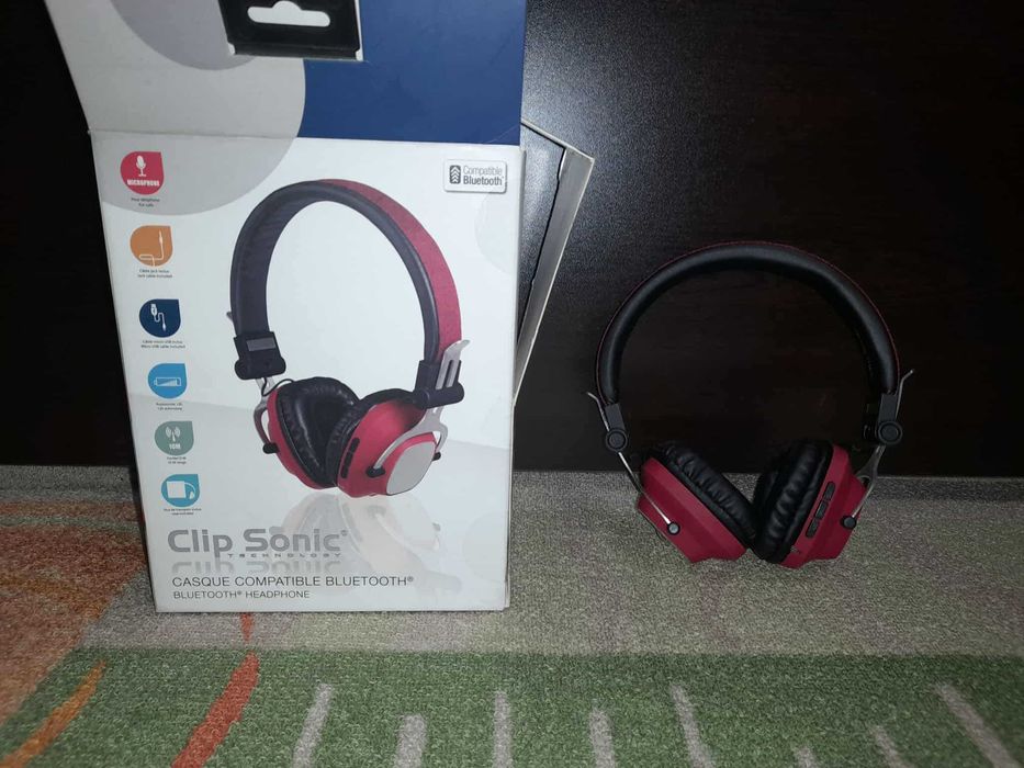 Слушалки Clip Sonic Casque Compatible Bluetooth