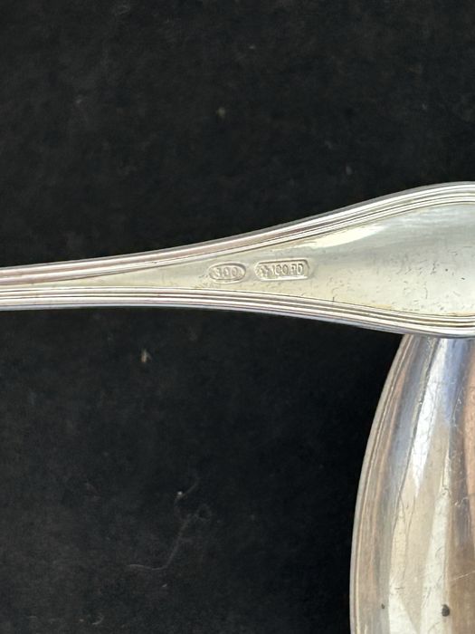 Tacamuri argint masiv 800, set 6 persoane