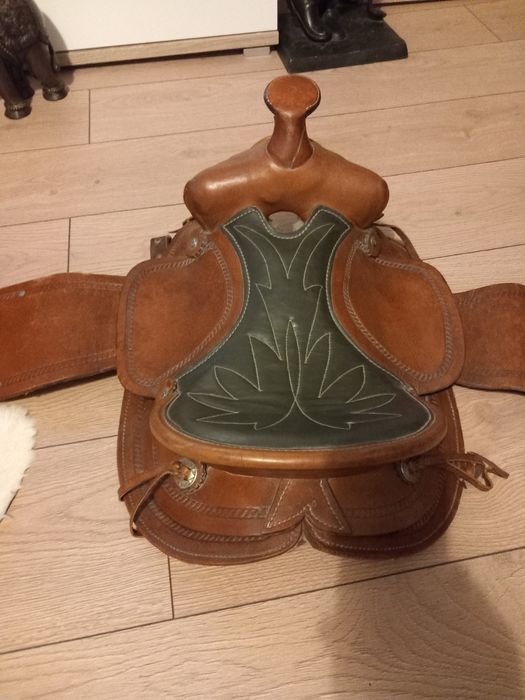 Șa călărie Western (originală)pentru ponei!