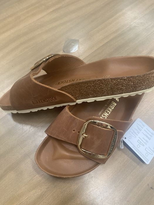 Madrid Big Buckle Piele naturală emailată 38 si 41