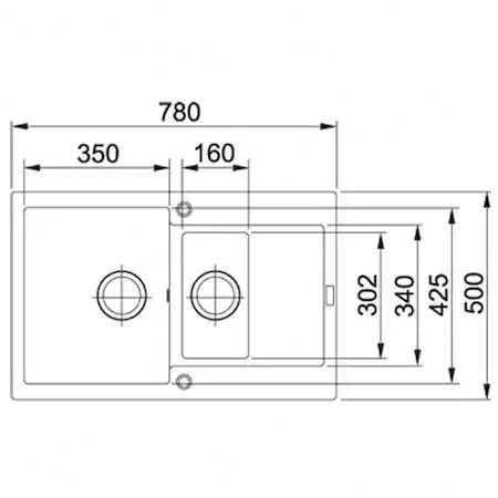 Chiuveta inox granit IKEA NOUA nedesfacuta , bon de casa+garanție.