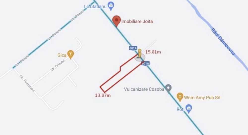Teren intravilan Joita/Bacu/Cosoba