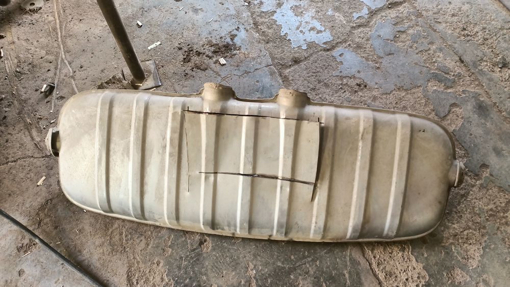 Porsche Cayenne глушитель