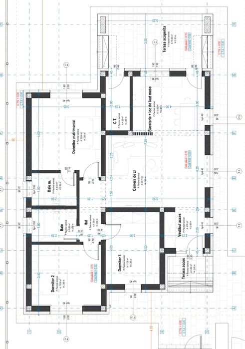 Vand casa Santandrei - acces din drumul principal - toate utilitatile