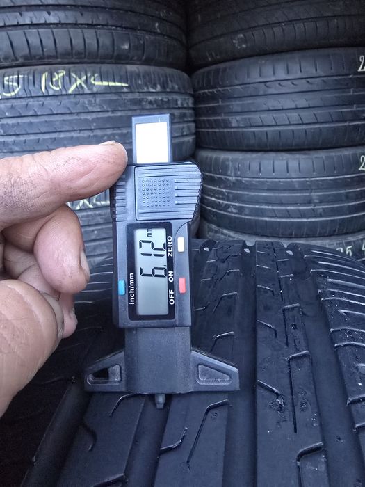 4 Anvelope Vară Continental  Contact6 225/55 R17XL Impecabile  DOT3523.