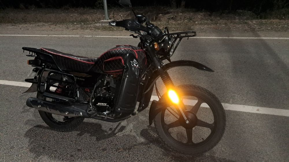 GSX 200cc на ходу