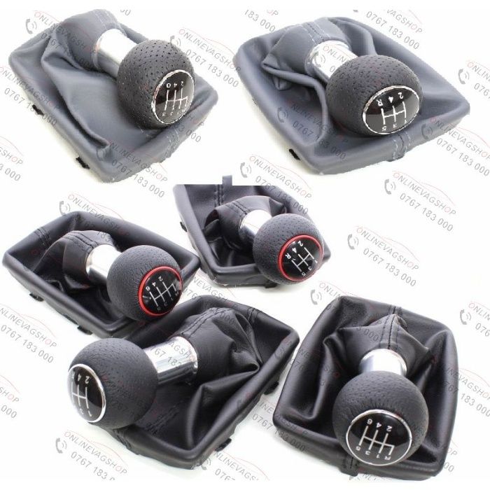 Nuca piele S-line Audi A4 B6, Audi A4 B7,Seat Exeo + manson schimbator