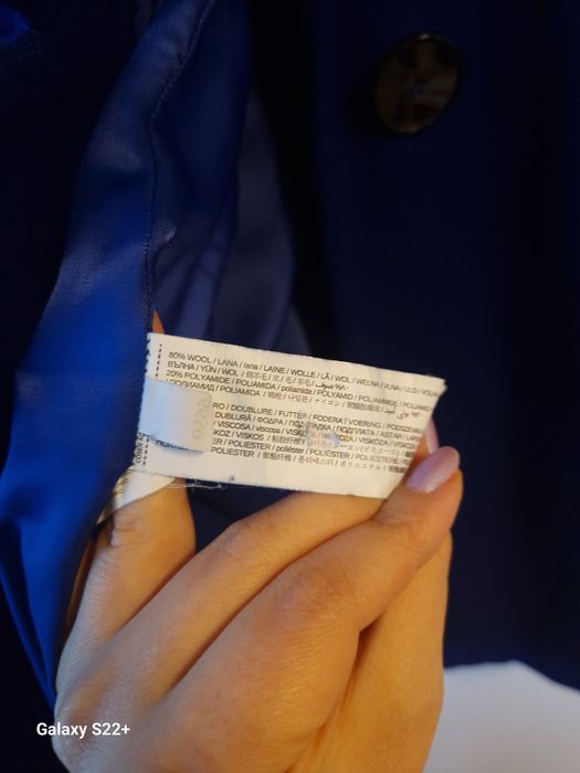 Palton 80% lana Mango suit