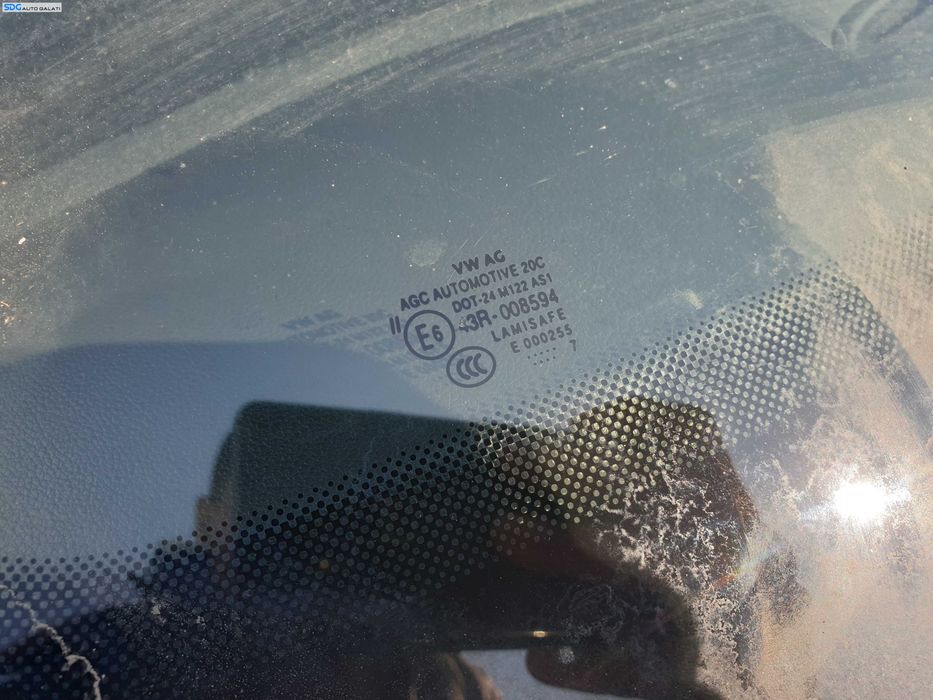Parbriz Geam Sticla cu Senzor Ploaie Lumini FARA Incalzire Degivrare Skoda Rapid Hatchback 2012 - 2017 [K4376]