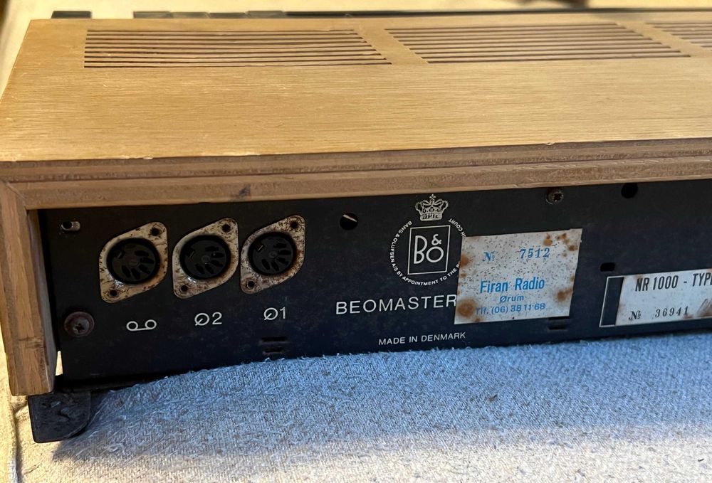 Amplificator cu Tuner Bang Olufsen Beomaster 1000 - colectie anii 60