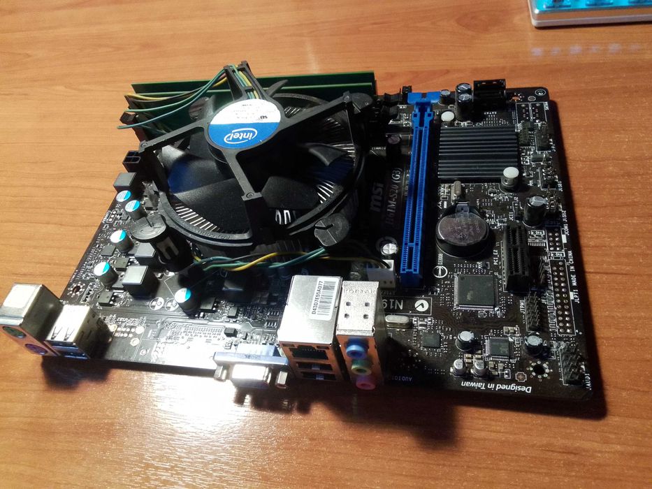 Комплект мать+проц+озу