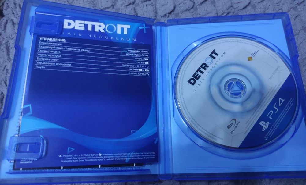 Игры для ps4 Detroit