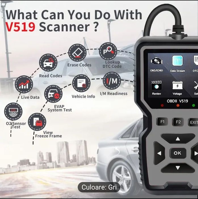 Diagnoza auto tester multimarca