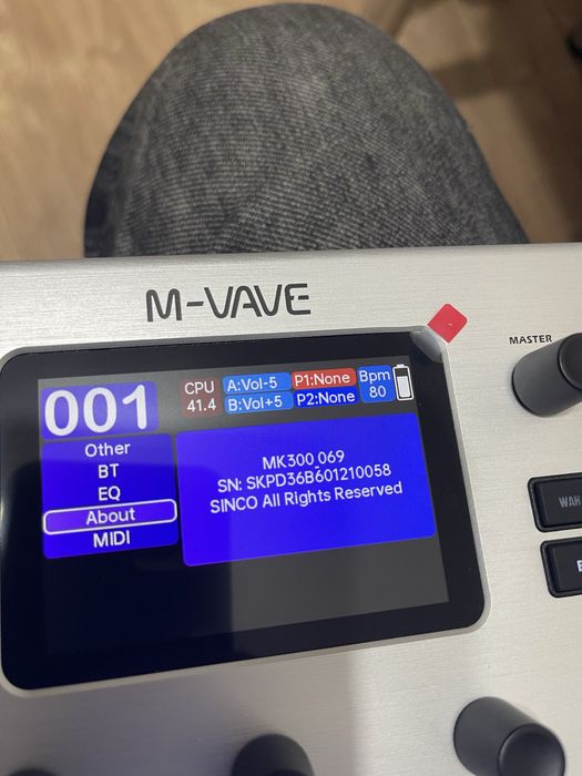 Гитарный процессор M-VAVE MK-300 (Новинка, IR, ANN-нейросети)