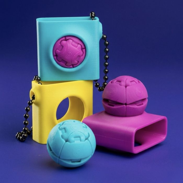 Zorbles — ХИТ 3D антистрес фиджет играчка (Кликер + Спиннер)