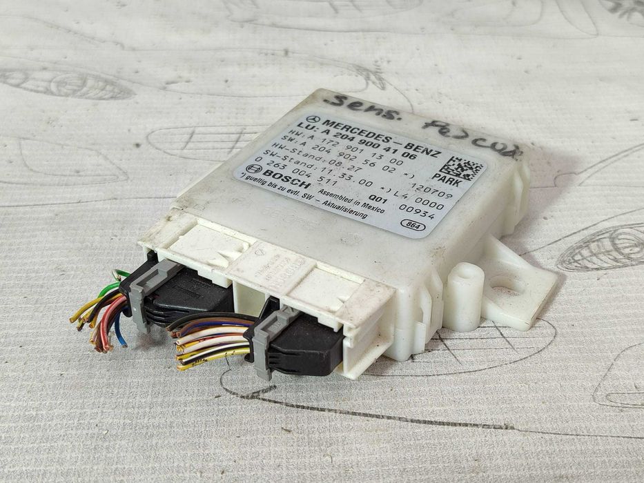 Modul senzori parcare Mercedes-Benz C-Class W204 COD: A2049004106 2013 / [2007-2014] / (5G3)
