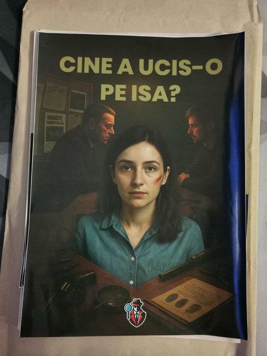 Joc de societate Detectiv -CINE A UCIS-O PE ISA? - Misterul Anchetelor