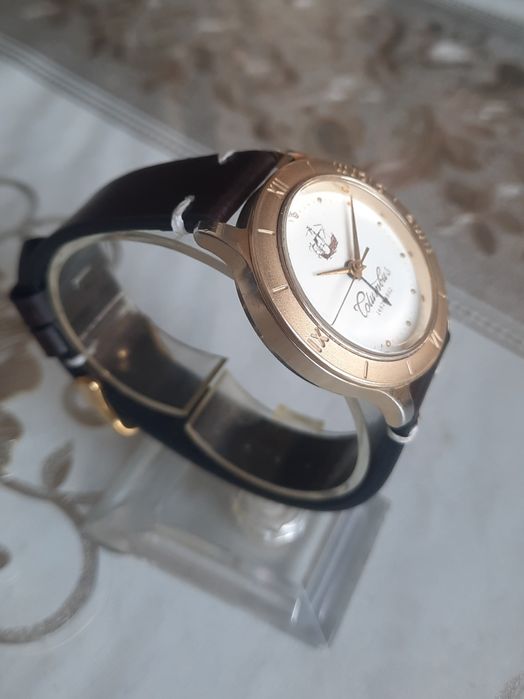 Позолоченные часы Columbus сигнал