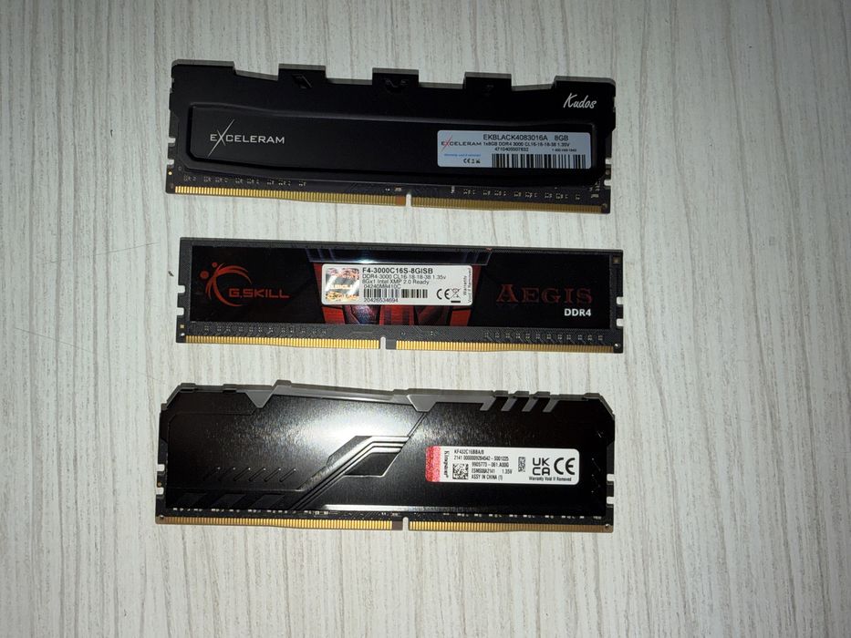Ram DDR4 Kingston rgb G.Skill Excelram
