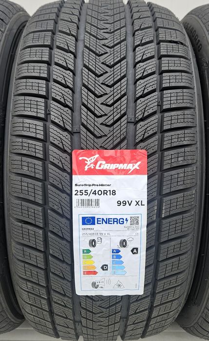 255/40 R18 99VXL  GRIPMAX Anvelope iarna M+S Aderenta clasa A