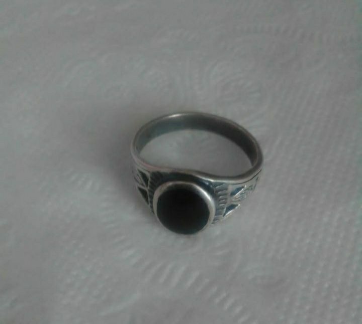 Мужское кольцо серебро 925