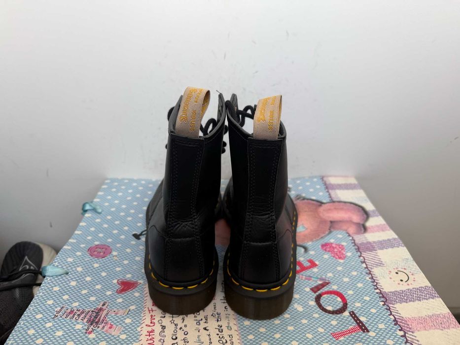 Dr Martens 14045 Black Vegan Leather Black''оригинални боти 38 номер
