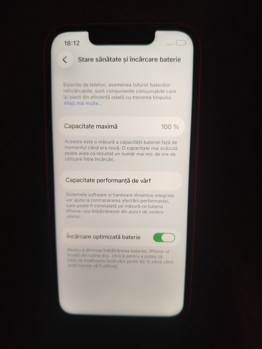 IPhone 13 mini rosu