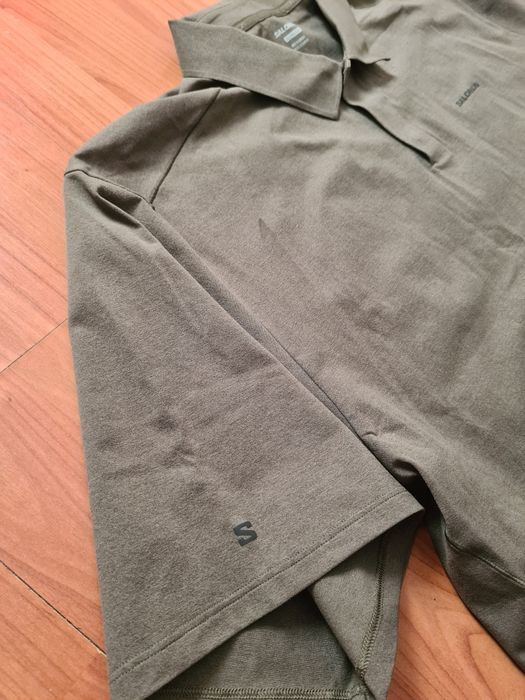 Tricou bărbați Salomon Trackline Polo, mărimea XXL