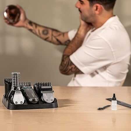 Тример за бръснене Cecotec PrecisionCare Multirooming с батерия, 6 в 1