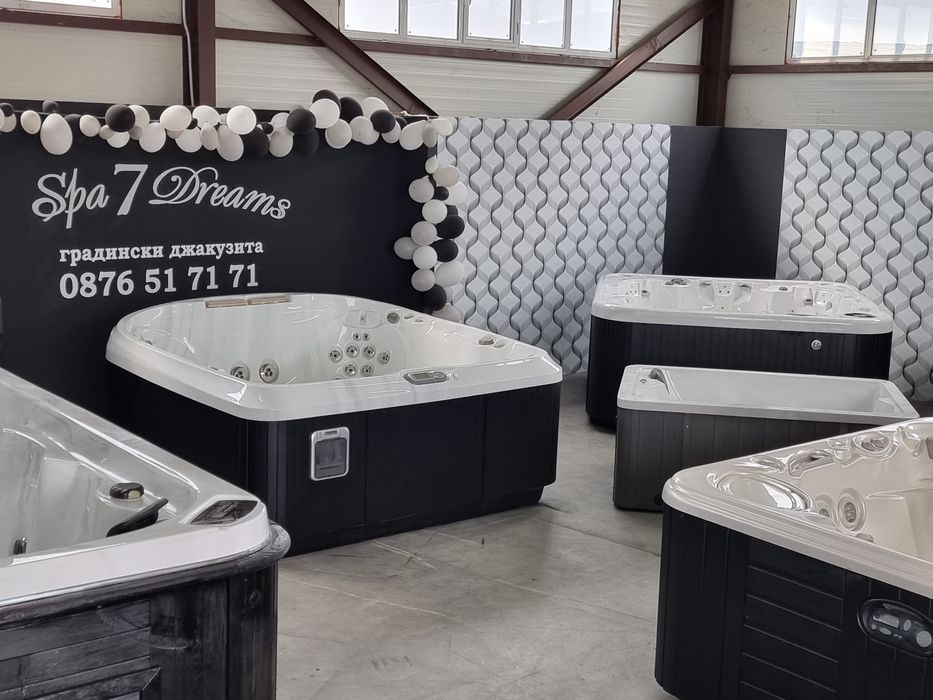 Градински джакузита от 3000 евро  доставка до Гърция