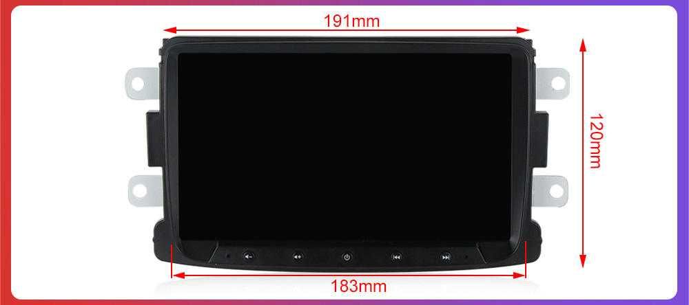 Navigatie Android Renault Dacia Logan Sandero Duster  Gb Waze + CAMERA