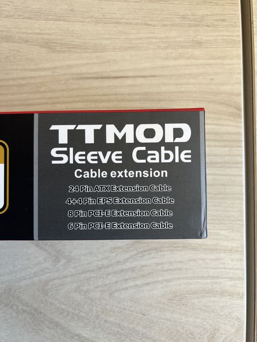Thermaltake TTMOD Sleeve Cable Extension комплект черно/синьо
