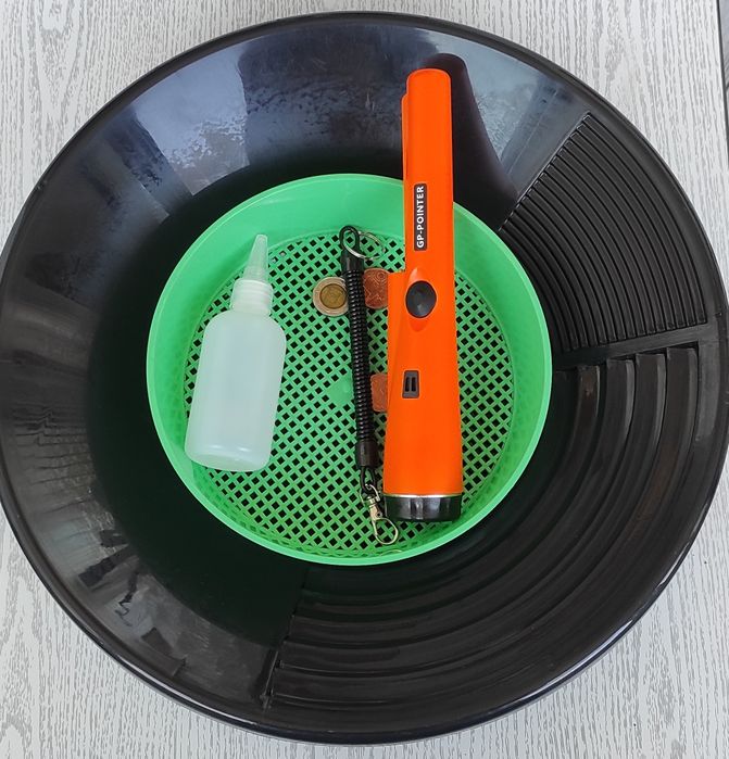 леген металдетектор сито за промиване / добиване на самородно злато