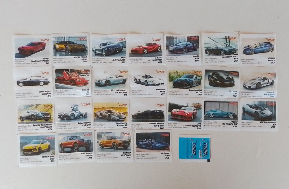 Картинки от дъвки Турбо кар