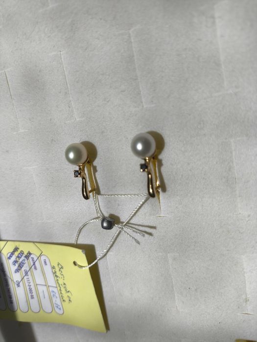 Брендовые серьги 585 золото