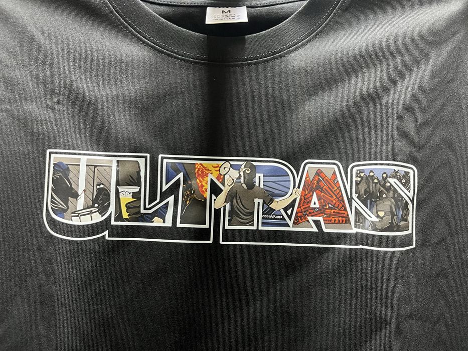 Ultras черна тениска